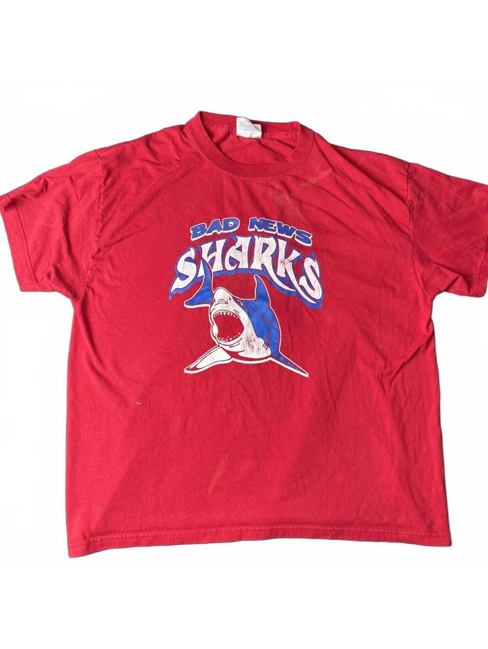Vintage Hanes Heavyweight Bad News Sharks Graphic T-Shirt